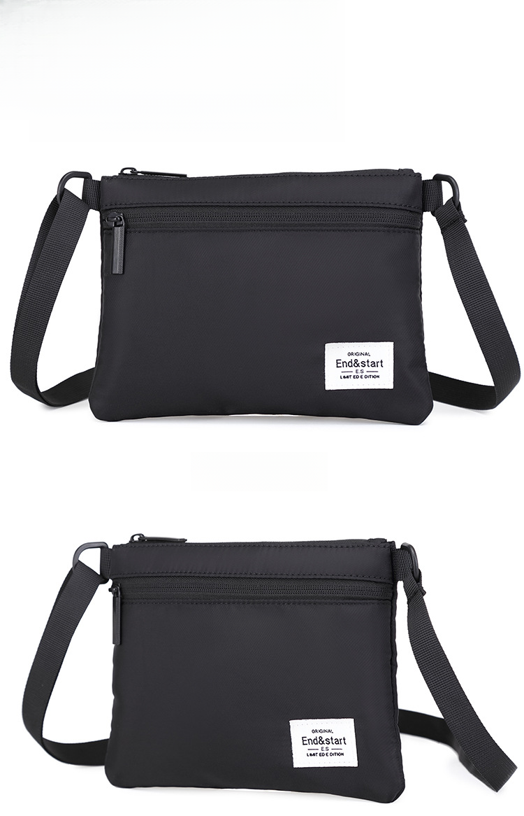 Men's Crossbody Simple Shoulder Bag, Casual Carry Small Satchel, Cell Phone Bag_voghion.com